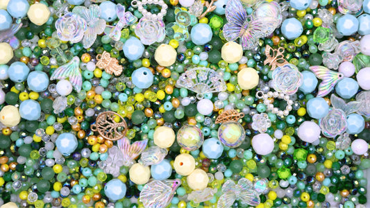 【N16】Romantic Garden - High Quality Glass Beads