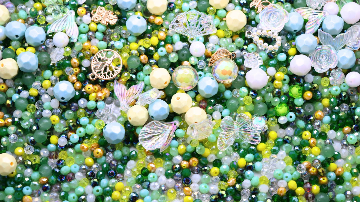 【N16】Romantic Garden - High Quality Glass Beads