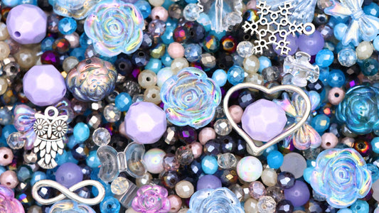 【N17】Disco World - High Quality Glass Beads
